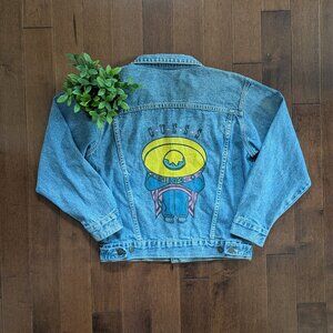 GUESS GEORGES MARCIANO VINTAGE 1980s DENIM JACKET